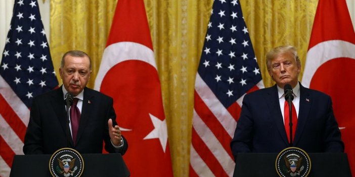 Cumhurbaşkanı Erdoğan ile ABD Başkanı Trump görüştü